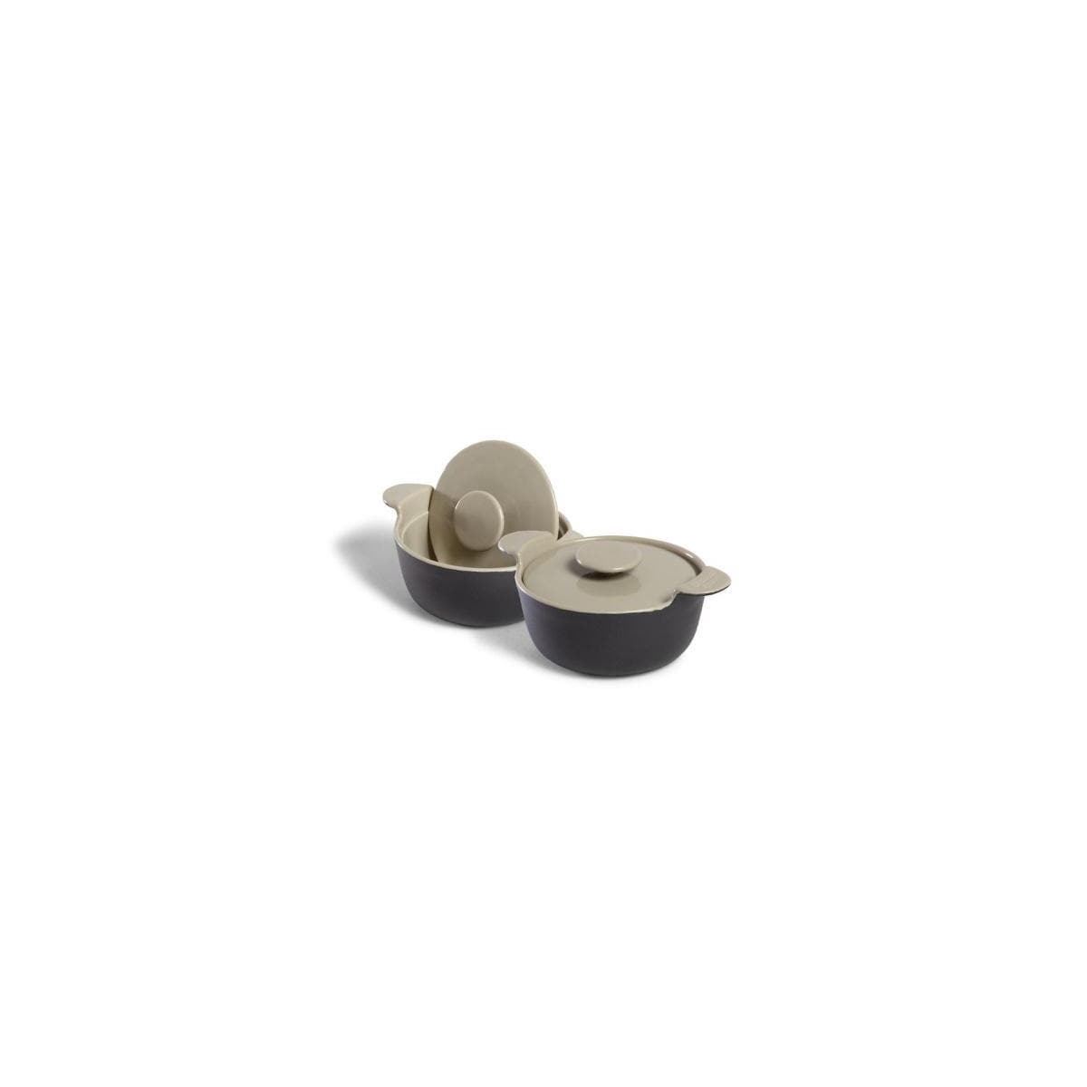Orrefors Jernverk, Minigryta 2-Pack, Svart