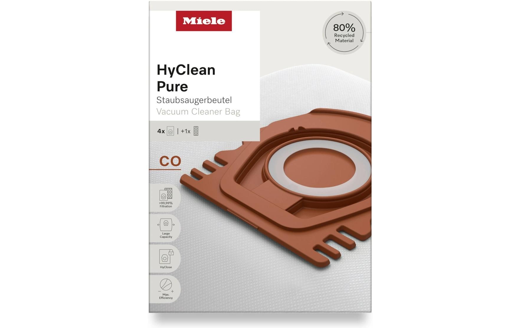 Staubsaugerbeutel HyClean Pure CO 4 StückStaubsaugerbeutel