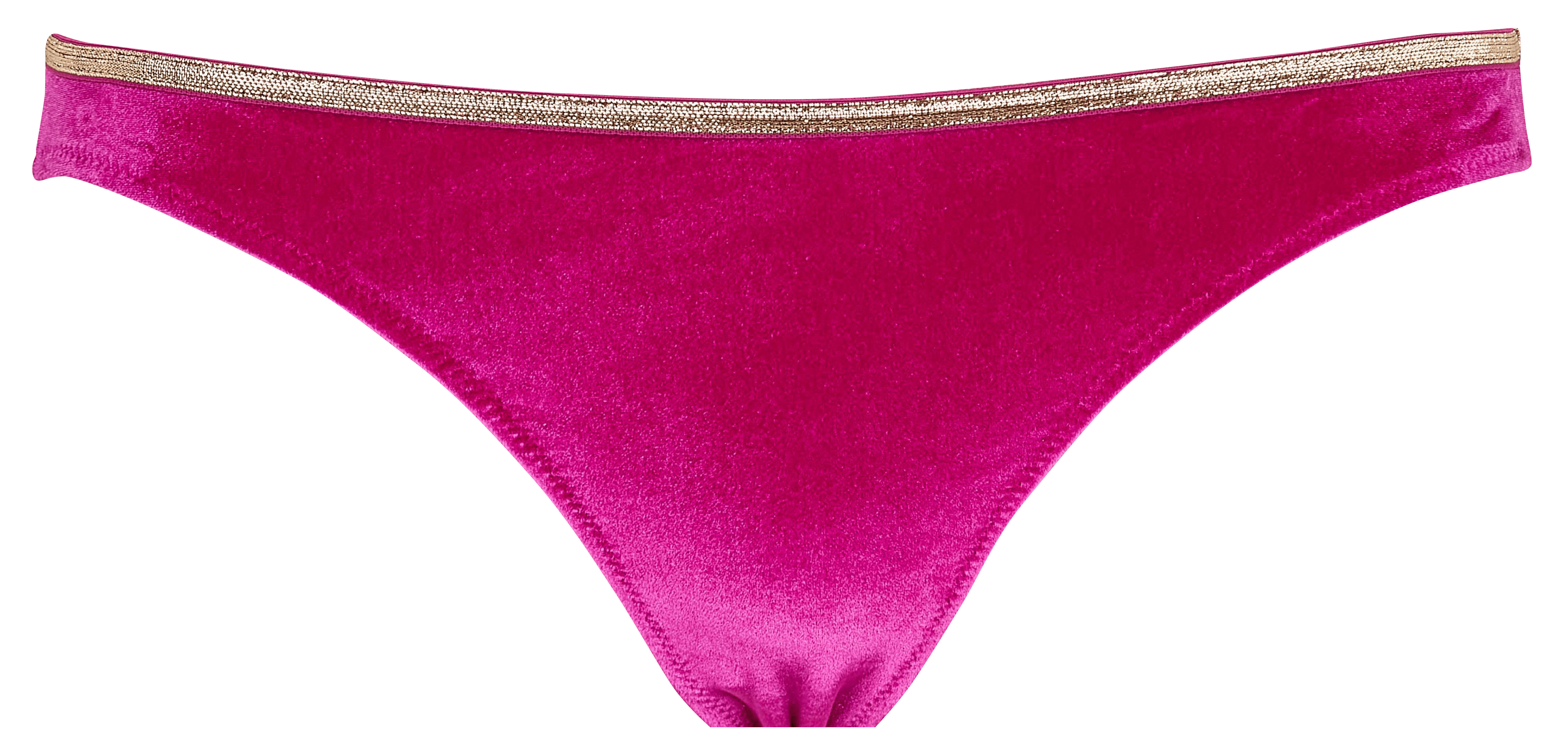 GEORGIA BEACH - Bas de maillot de bain en velours | Violet