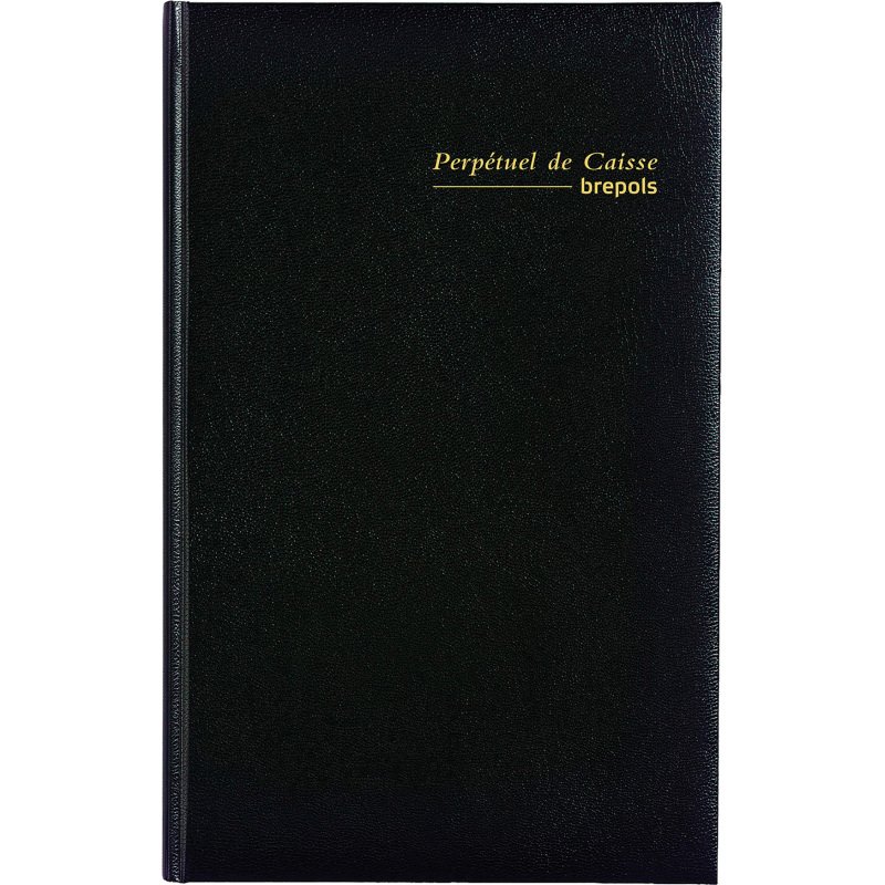 Agenda journalier Brépols Carré Perpétuel de caisse - 14 x 21,4 cm