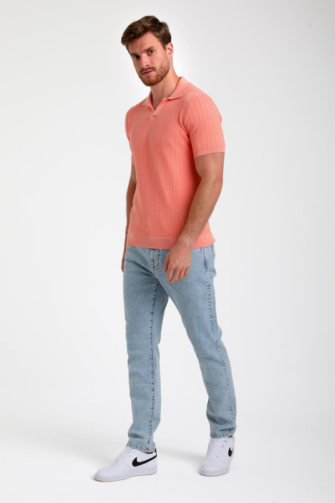 Gabbiano oranje heren polo
