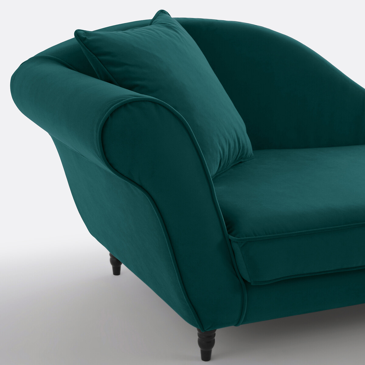 SO'HOME<br>Poltrona comprida em fluweel Batom