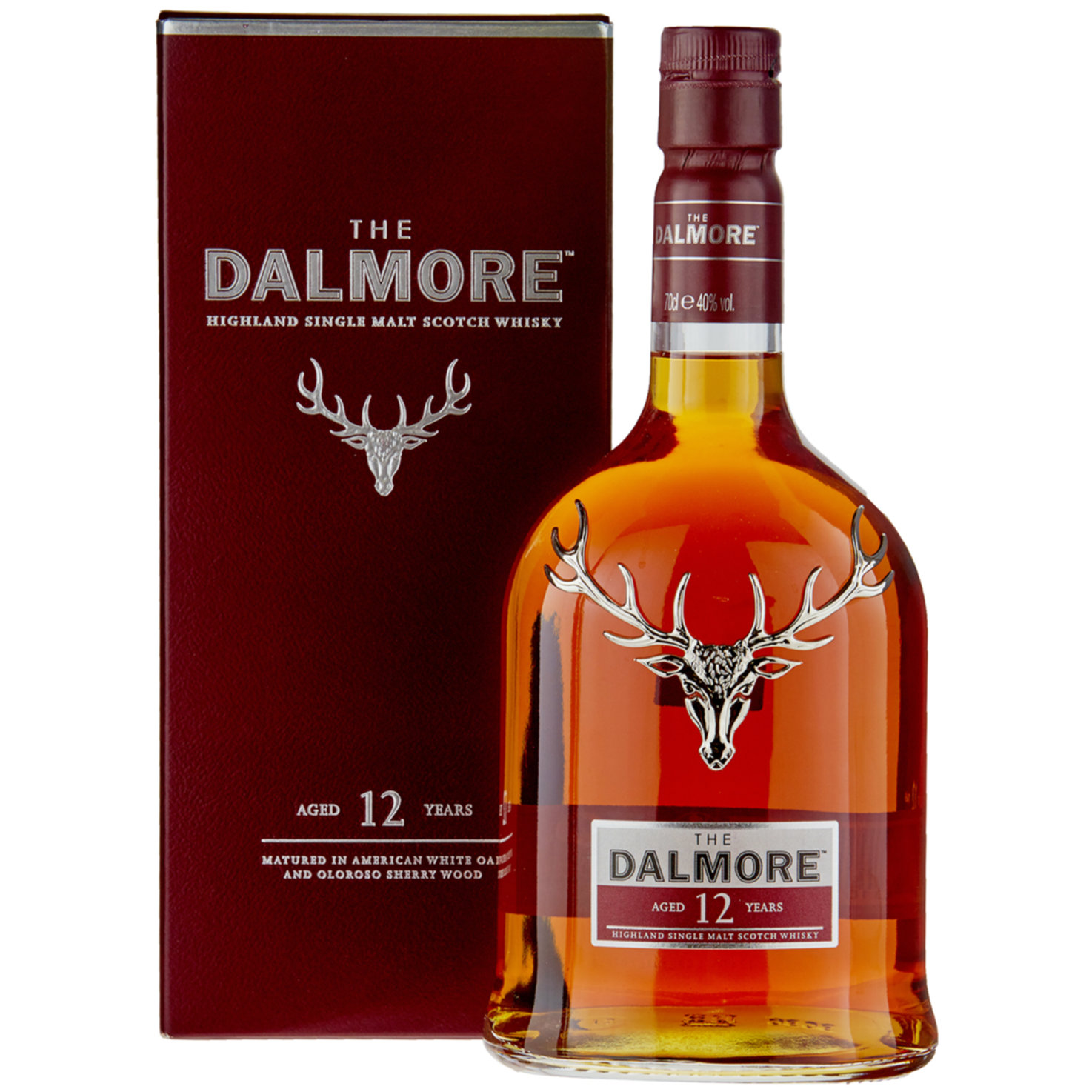 Dalmore 12 Years Single Malt Scotch -70cl