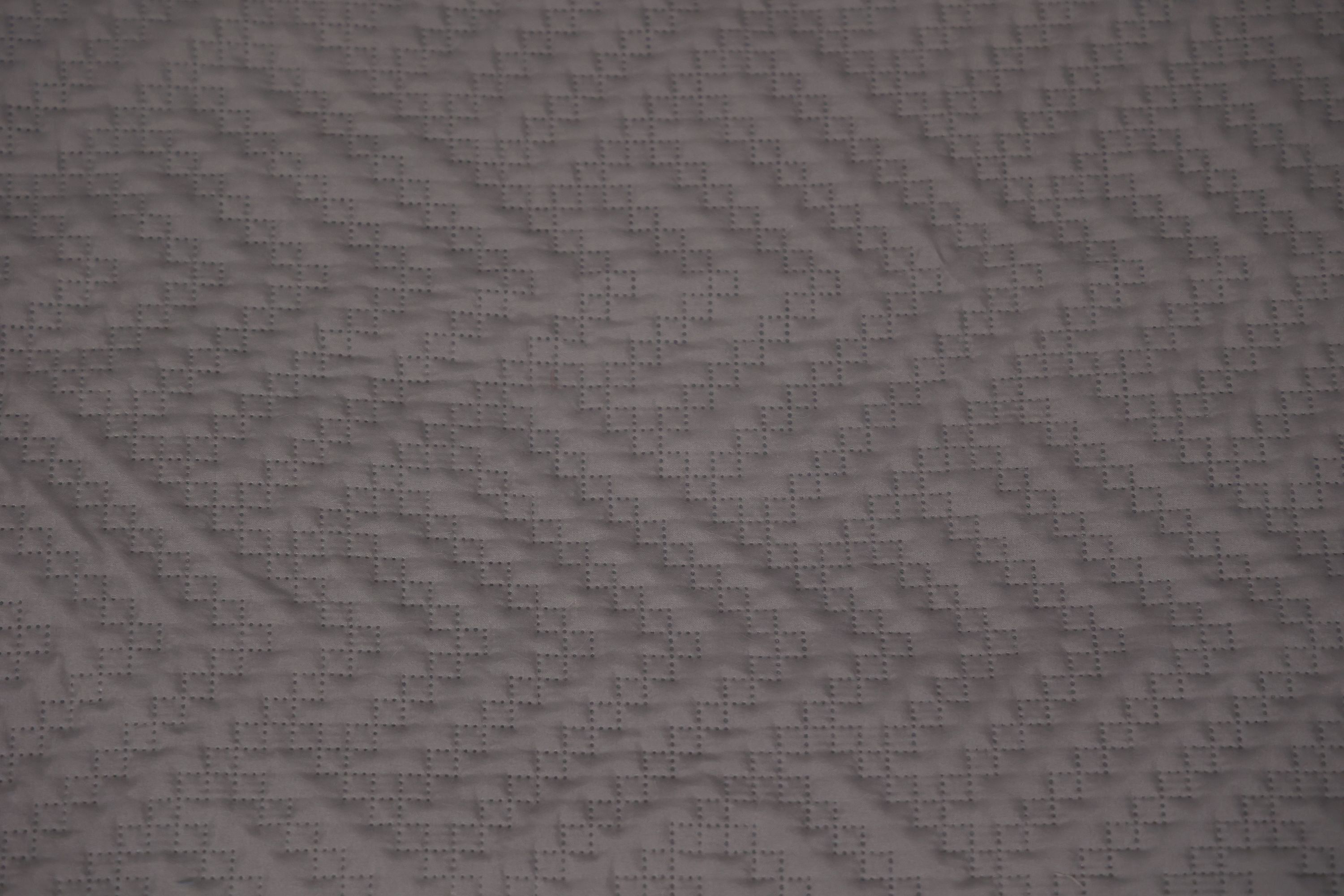 Bettüberwurf 200 x 220 cm hellgrau
