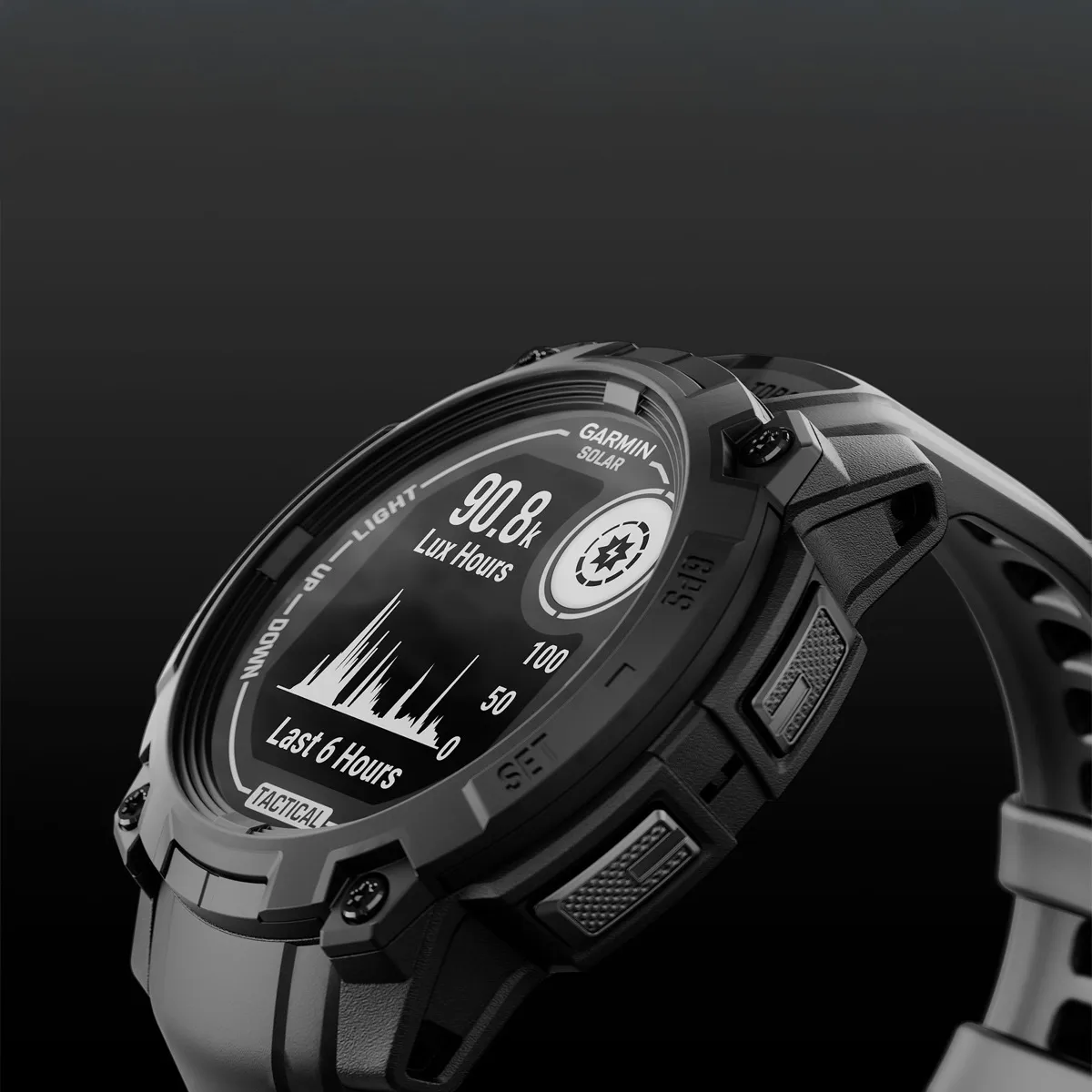 Garmin Instinct® 3 – 45 mm, Solar, Tactical Edition Black