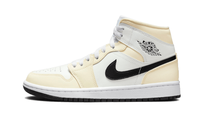 Air Jordan 1 Mid Coconut Milk - 48h Delivery