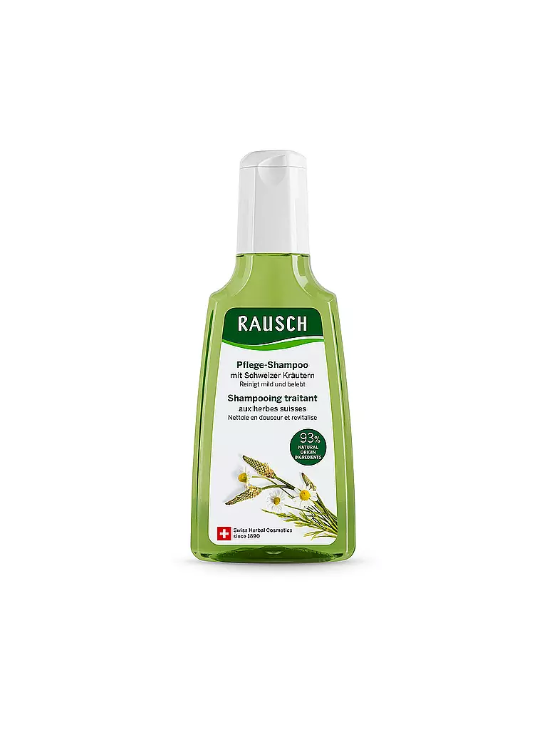 RAUSCH Pflege-Shampoo mit Schweizer Kräutern 200ml keine Farbe