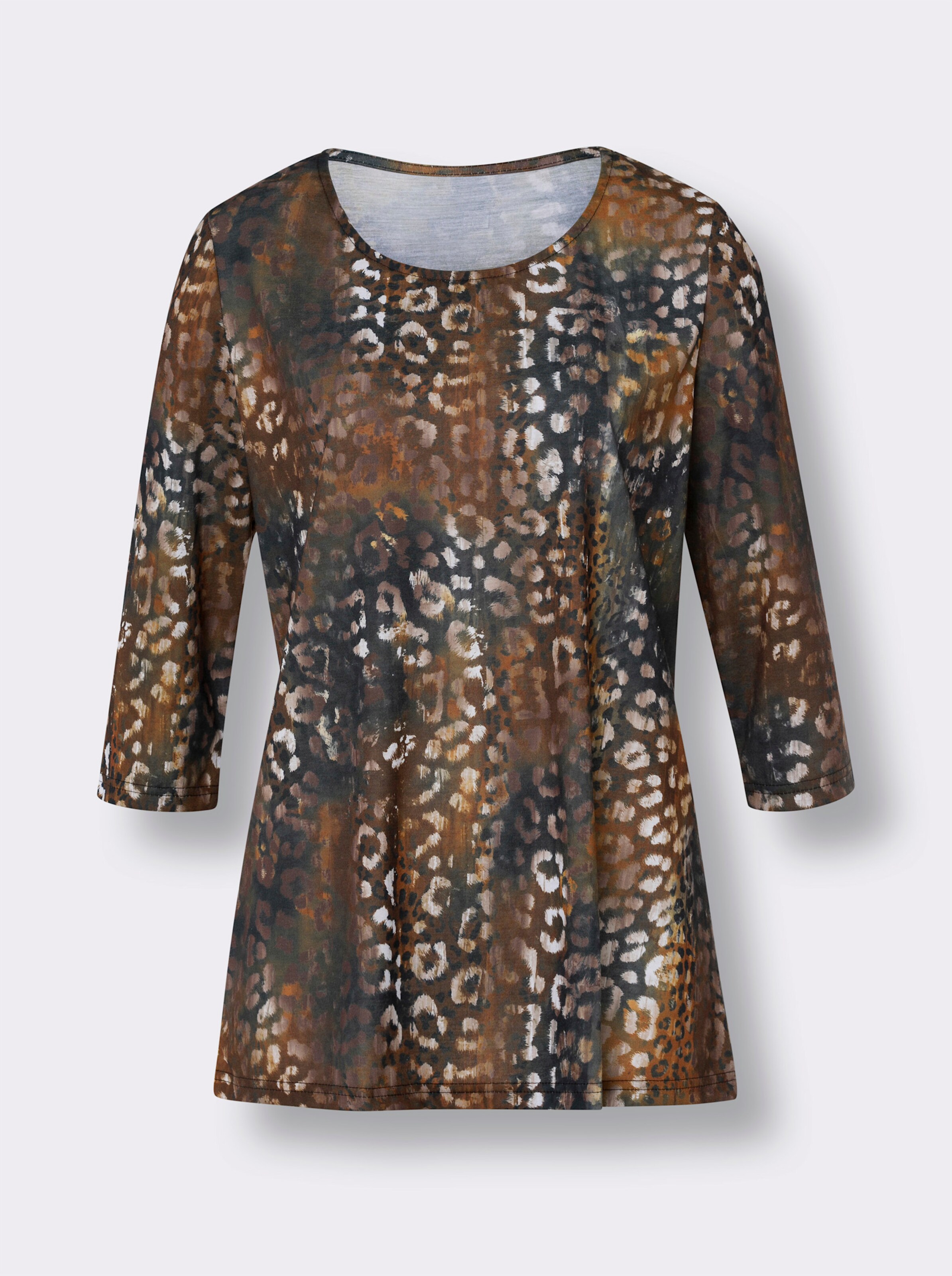 Longshirt im Animal-Print