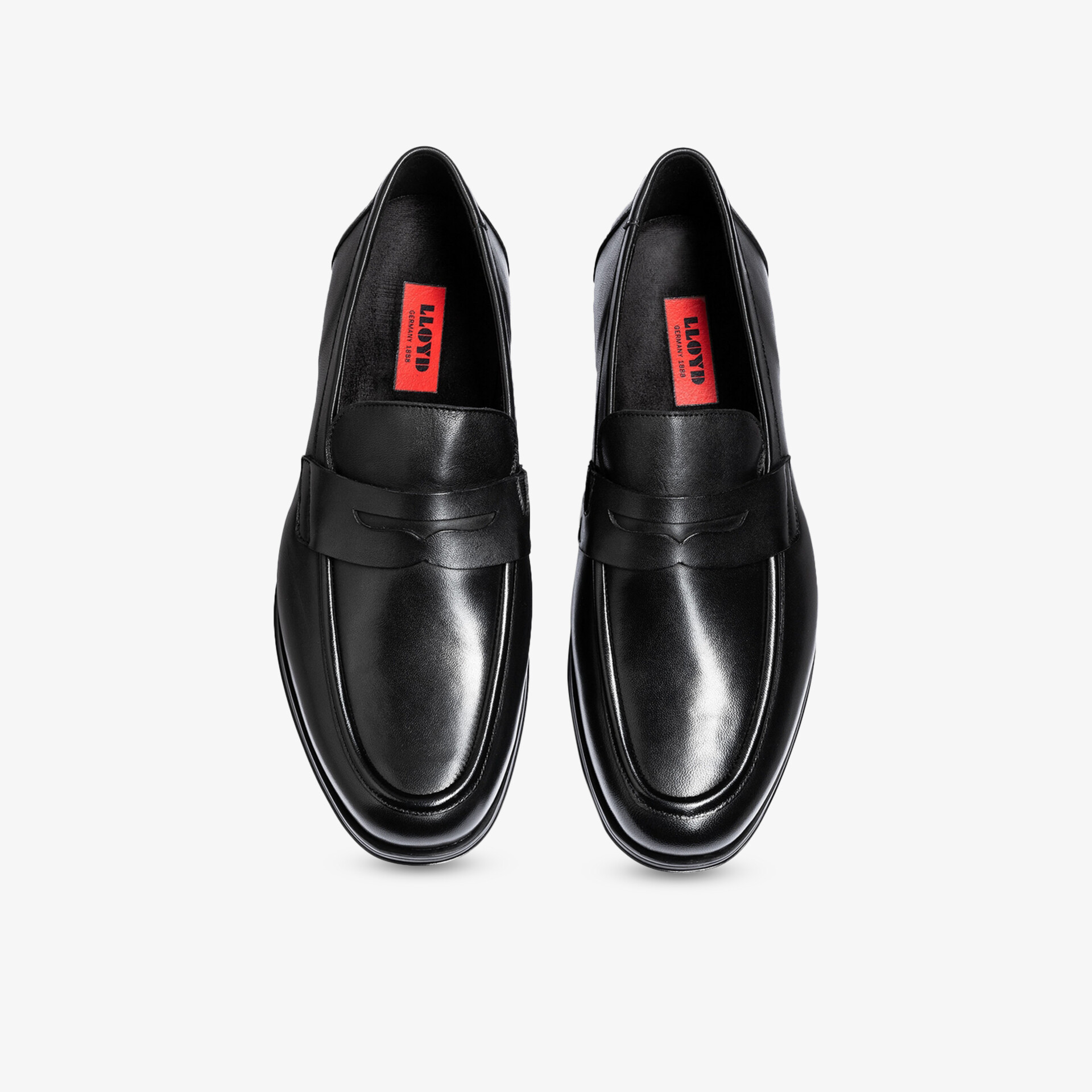 LLOYD Herren Slipper schwarz