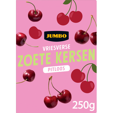 Jumbo Vriesverse Zoete Kersen Pitloos 250 g