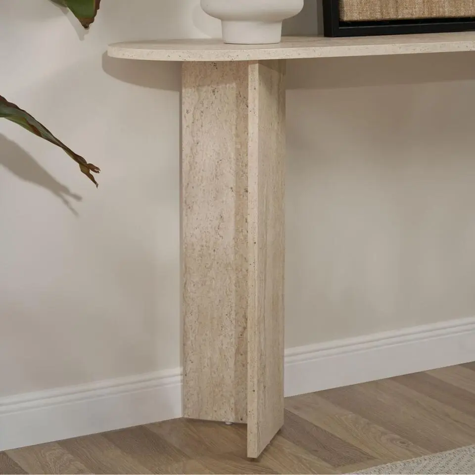 CALICOSY - Sidetable SIRA - Travertijn - 75x150x35 cm
