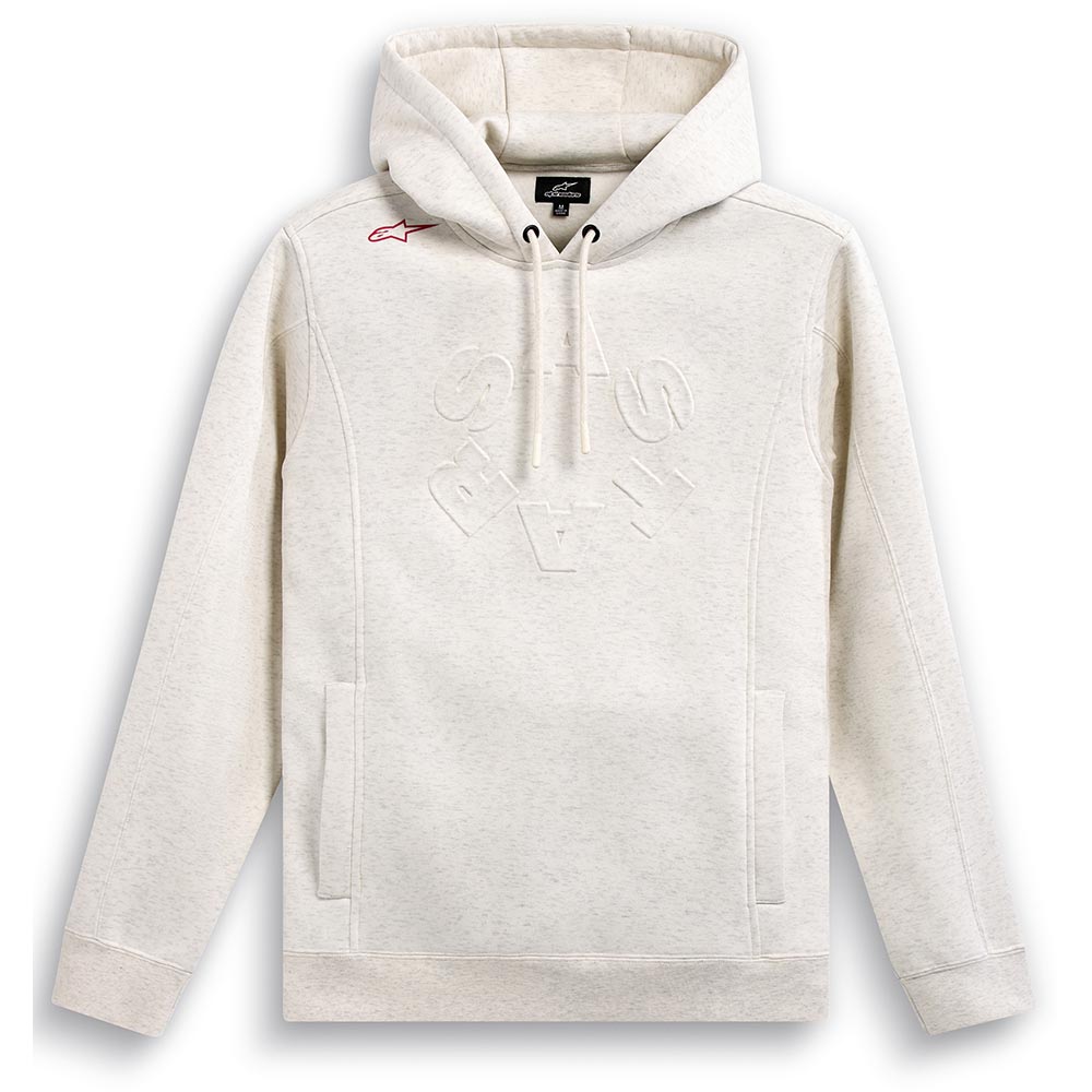 Alpinestars - Sweat à capuche Substratus Blanc cassé