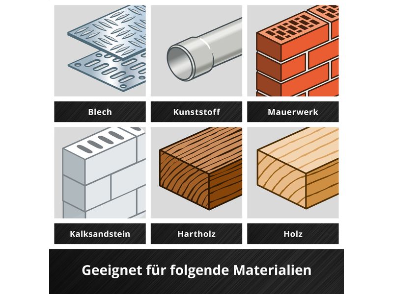 Einhell Bit-Set XL-CASE Kassette 95tlg LS Bohrerset und Bitset