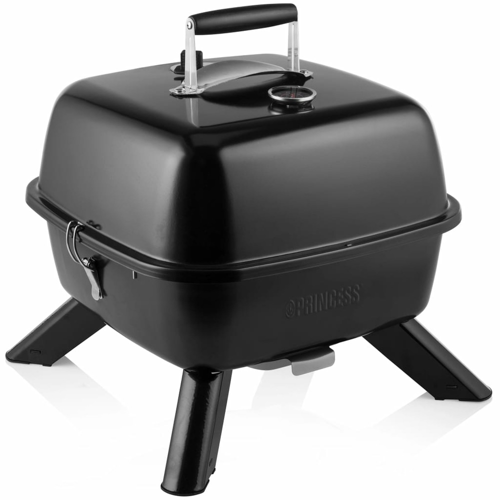 Gril barbecue hybride portable 2000 w noir
