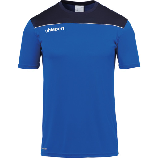 Camisa Offense 23 Poly Azur/azul Marino/blanco Uhlsport