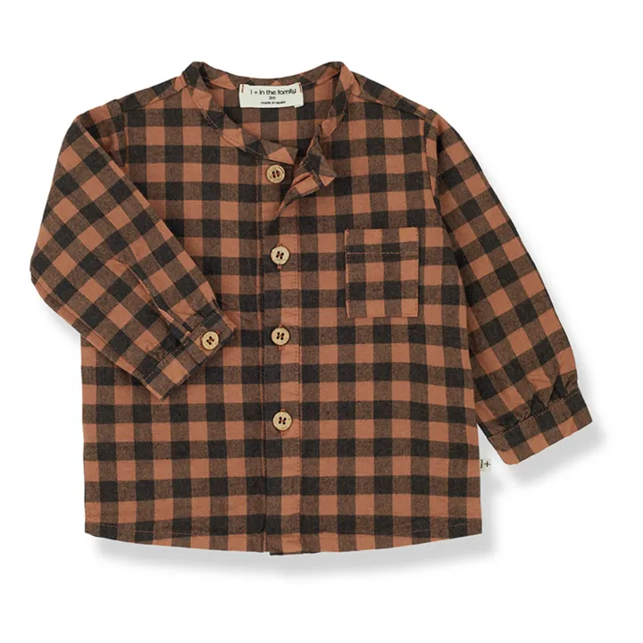 1+ in the family Chemise Vichy Henry | Marron