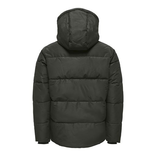 ONLY & Sons Carl Quilted Jakke, Peat, S