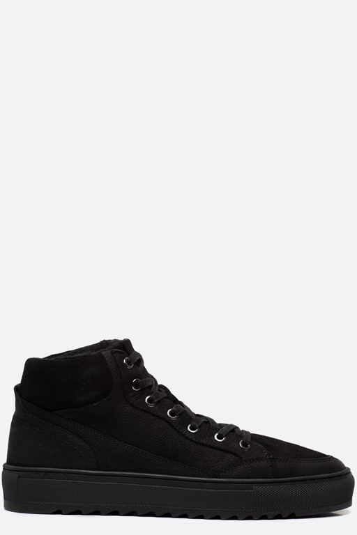 Vertice Veterschoenen zwart Nubuck