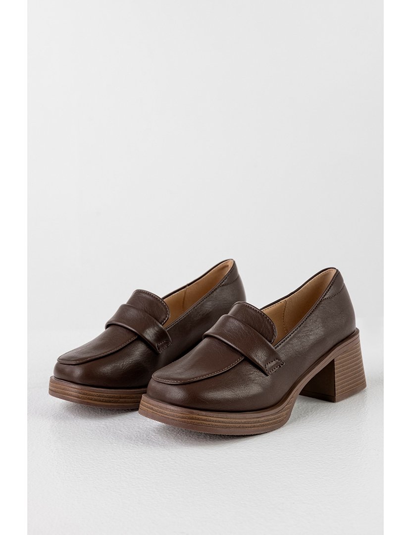 Brown Women's Heel Shoe