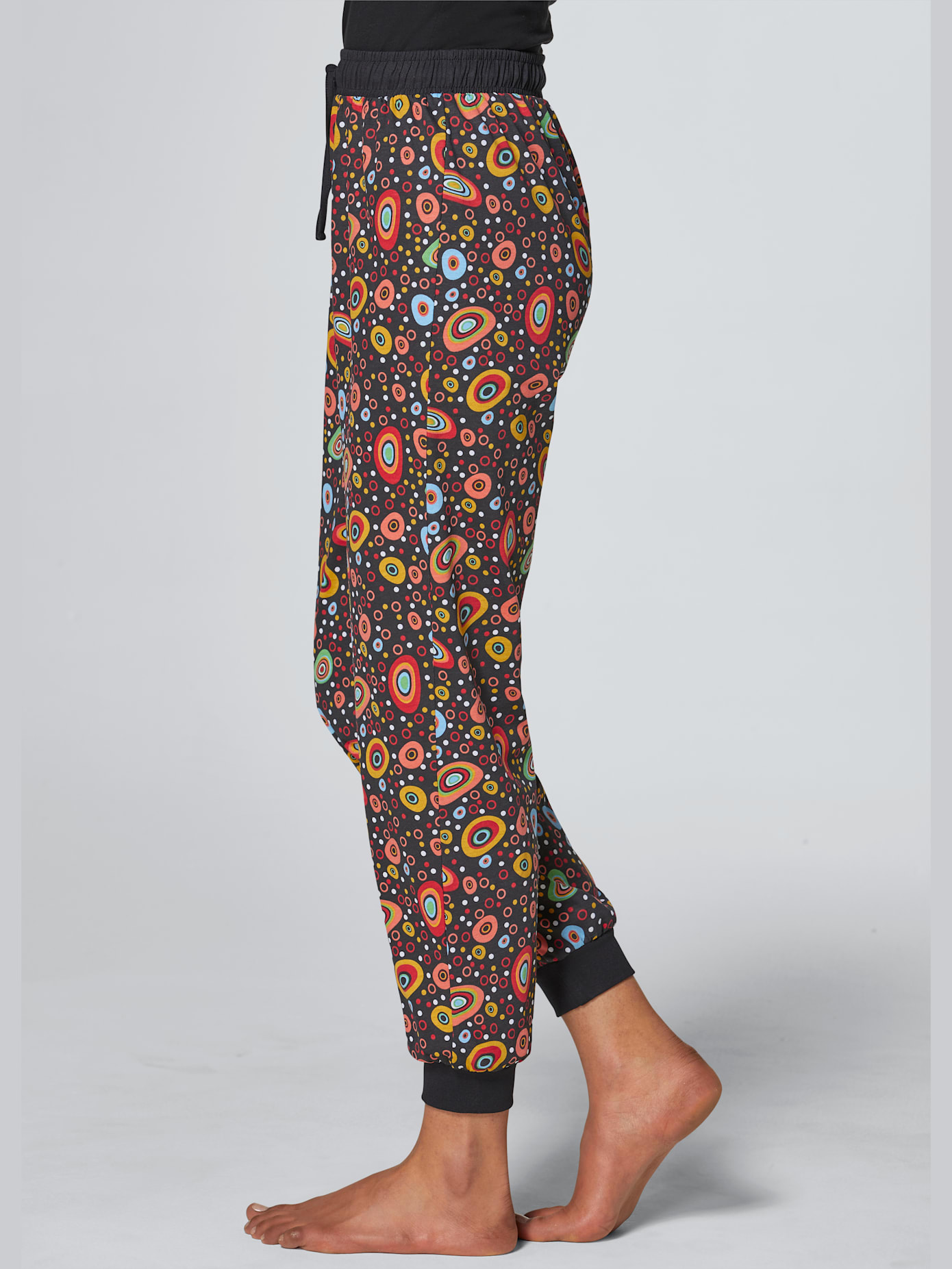 Pyjama-pantalon jersey fin