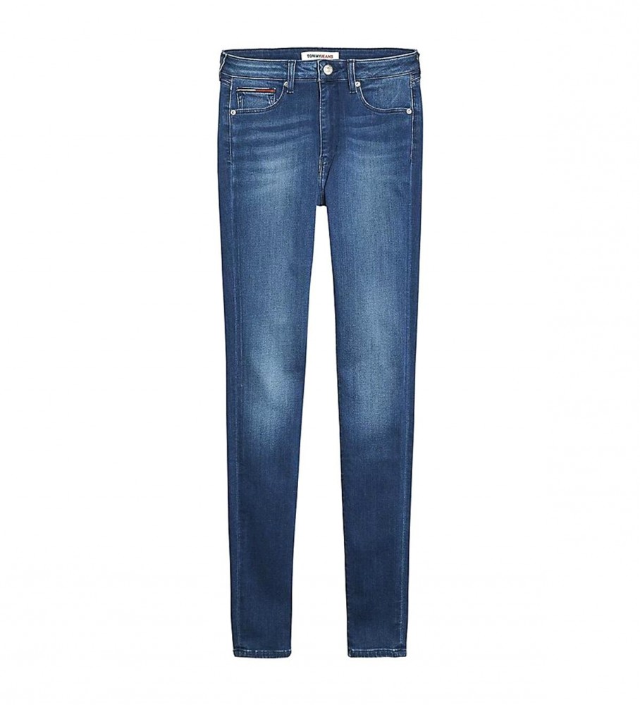 Calça jeans skinny Tommy Jeans Sylvia azul