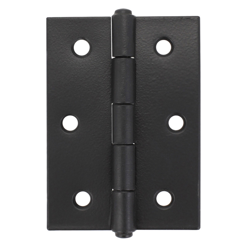 Scharnier zwart 70x51mm
