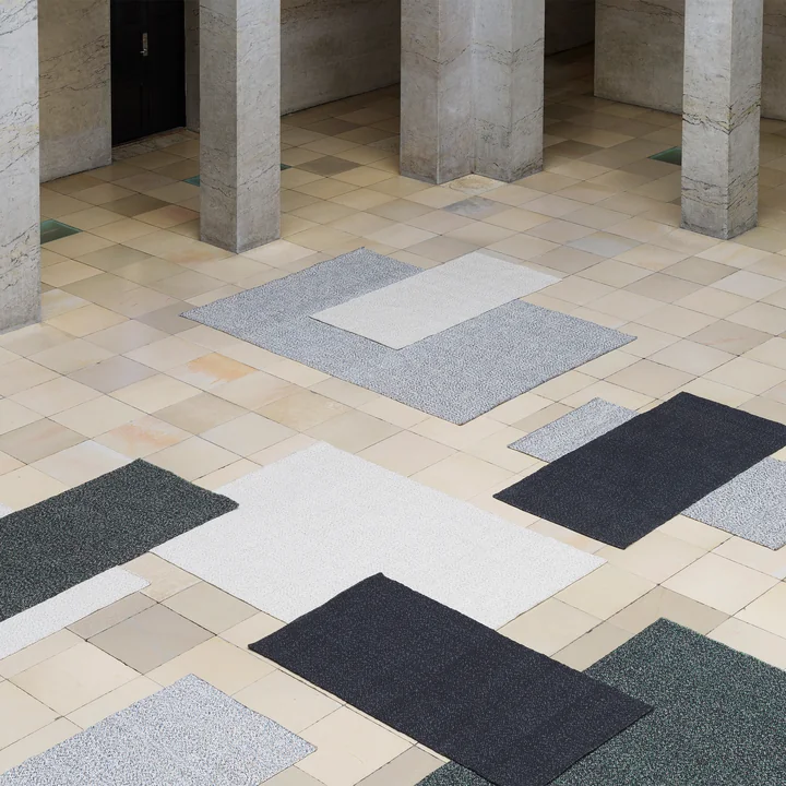 Normann Copenhagen - Polli Teppich 100 x 200 cm, dunkelgrau