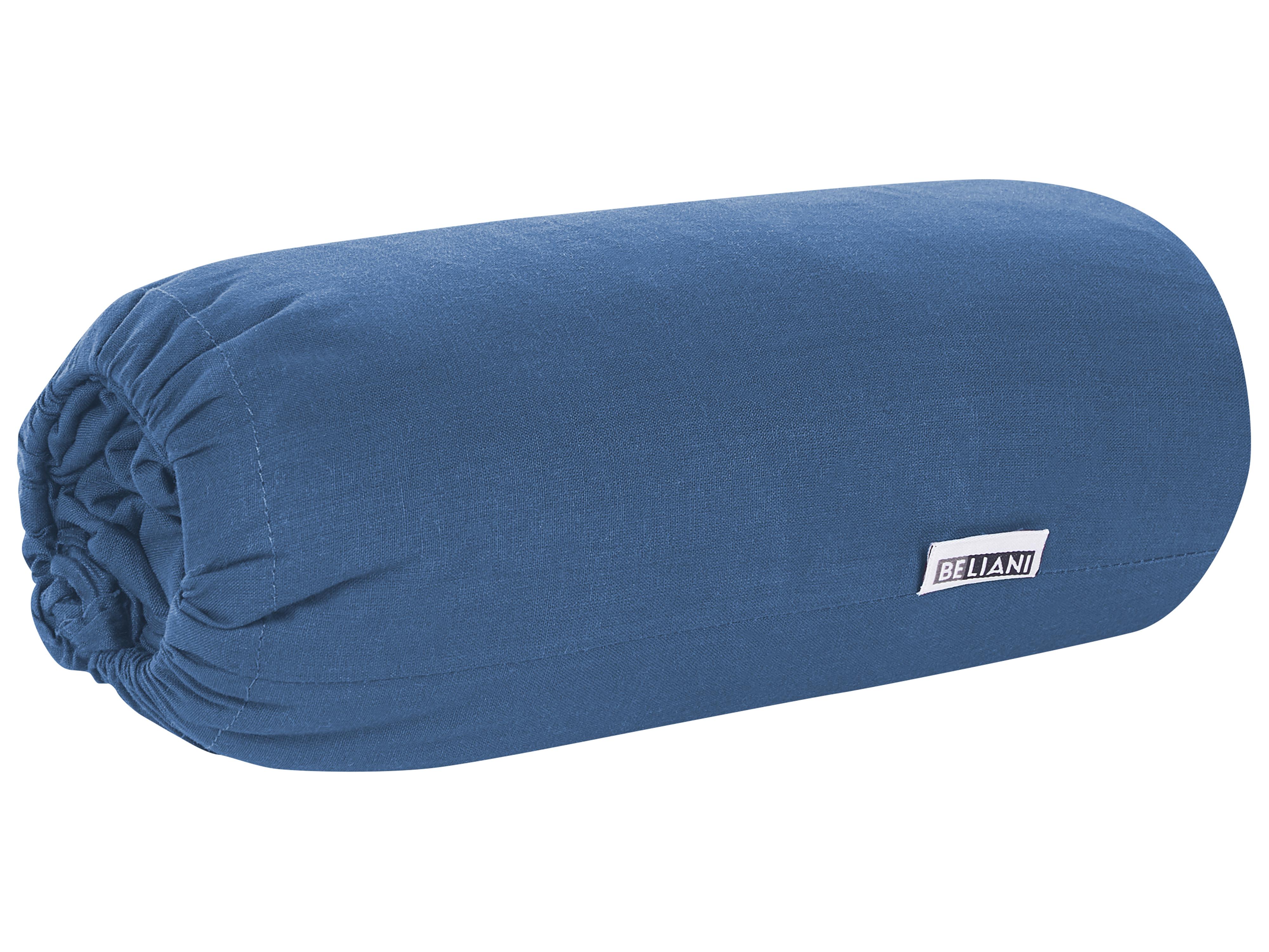 Hoeslaken JANBU Katoen 200 x 200 cm Marineblauw