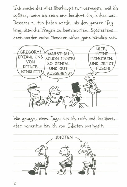 Gregs Tagebuch Band 1: Von Idioten umzingelt!