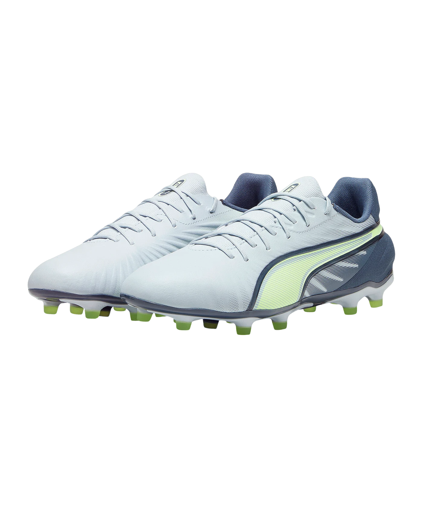 PUMA KING Match FG/AG Lights Out Blau Grün F03