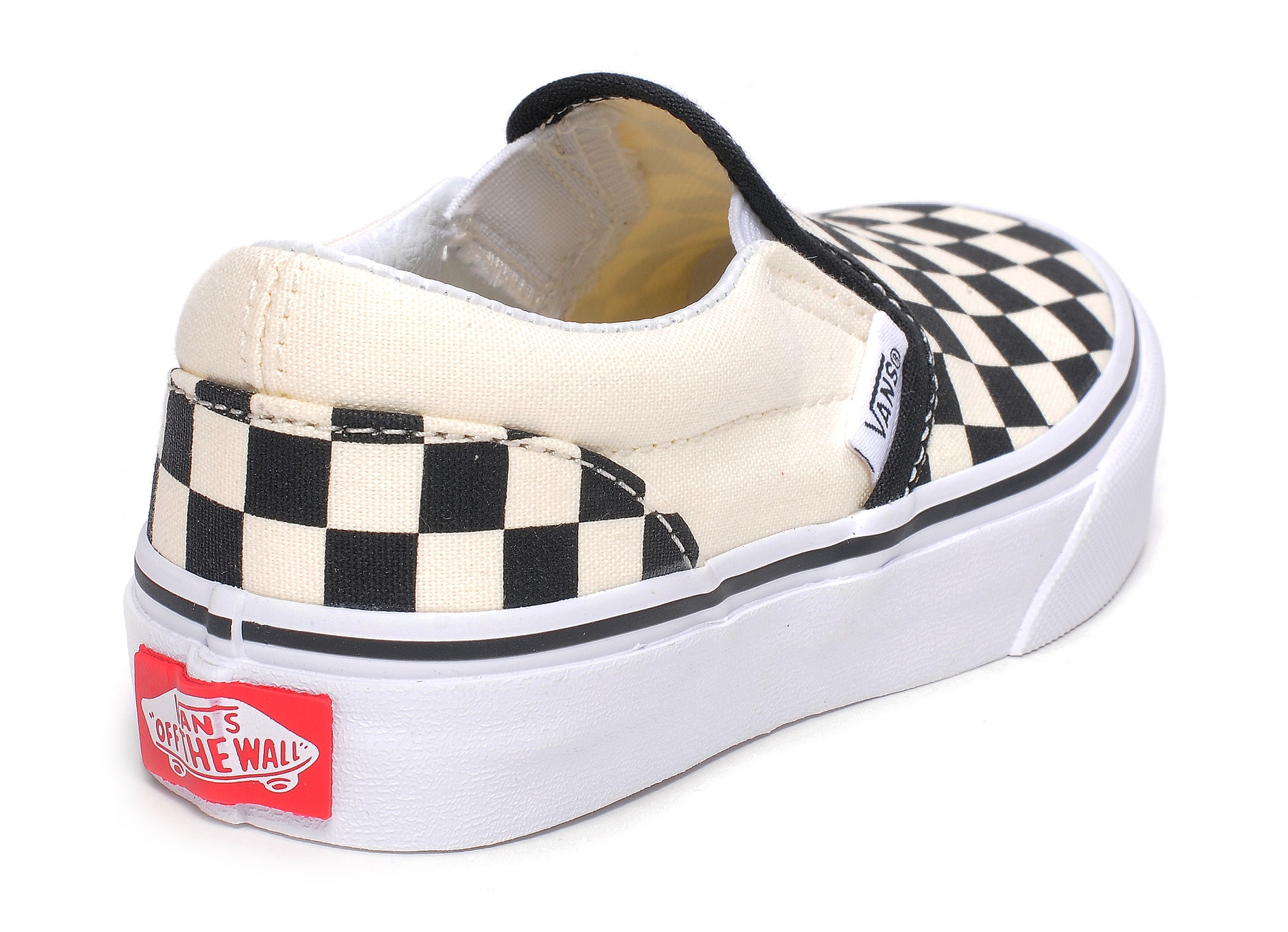 Uy clasic slip on noir blanc
