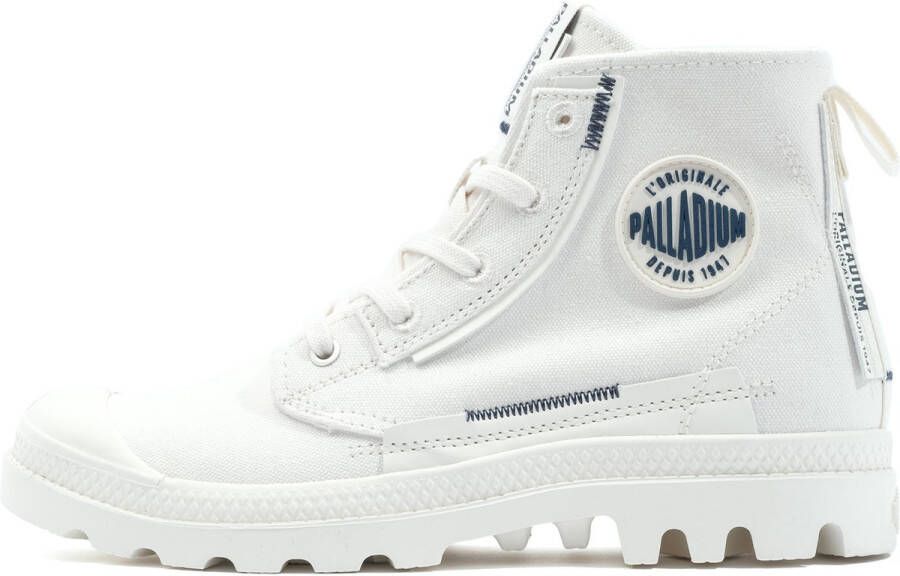 Palladium PAMPA~UNDERLAYER~~~~~~~~~~~~~~ Half-hoge schoenen Wit beige