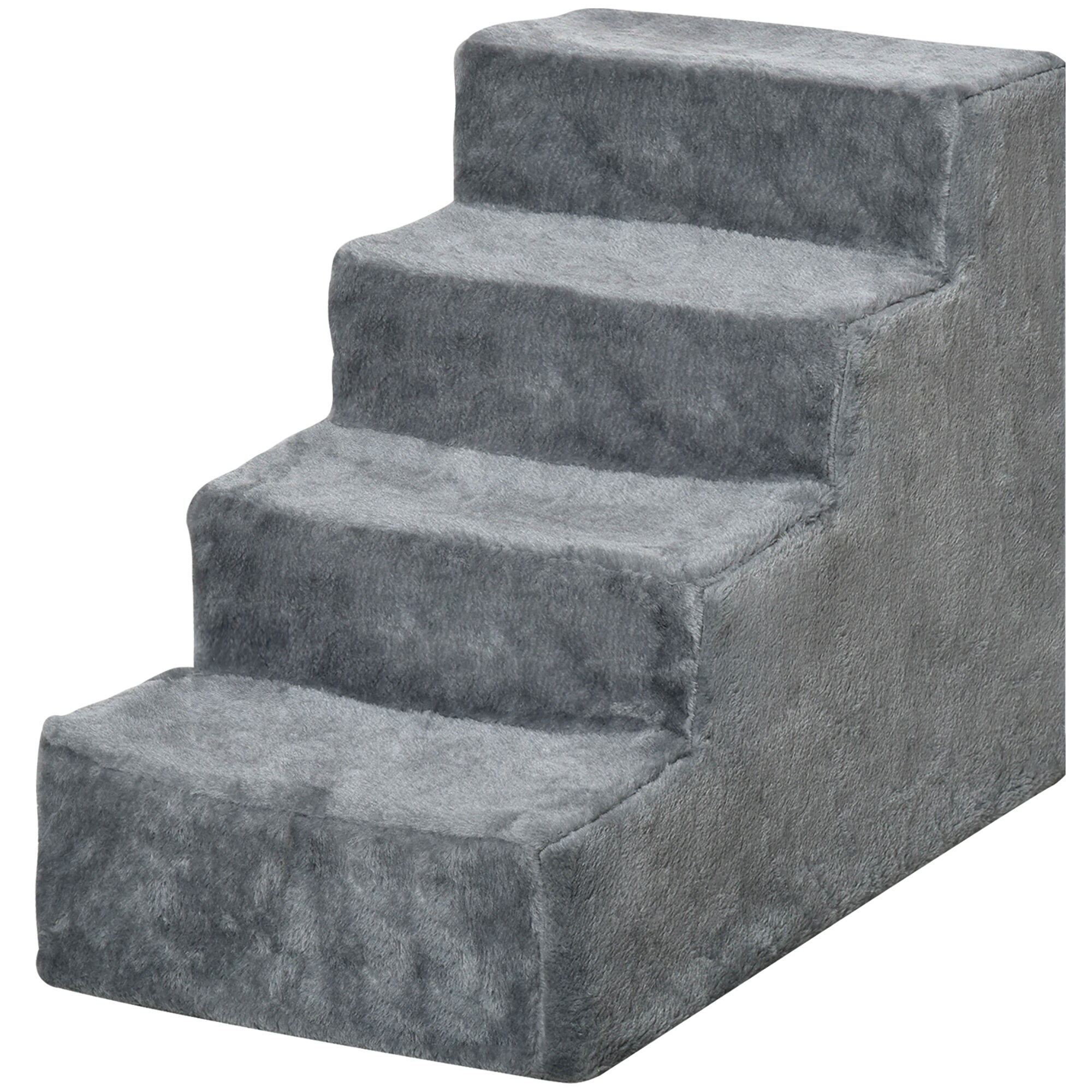 PawHut Haustiertreppe mit abnehmbarem Bezug 60 x 35 x 44 cm (LxBxH)