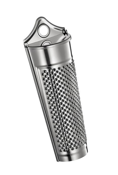 KÜCHENPROFI Muskatreibe CLASSIC 14,8 cm silberfarbig