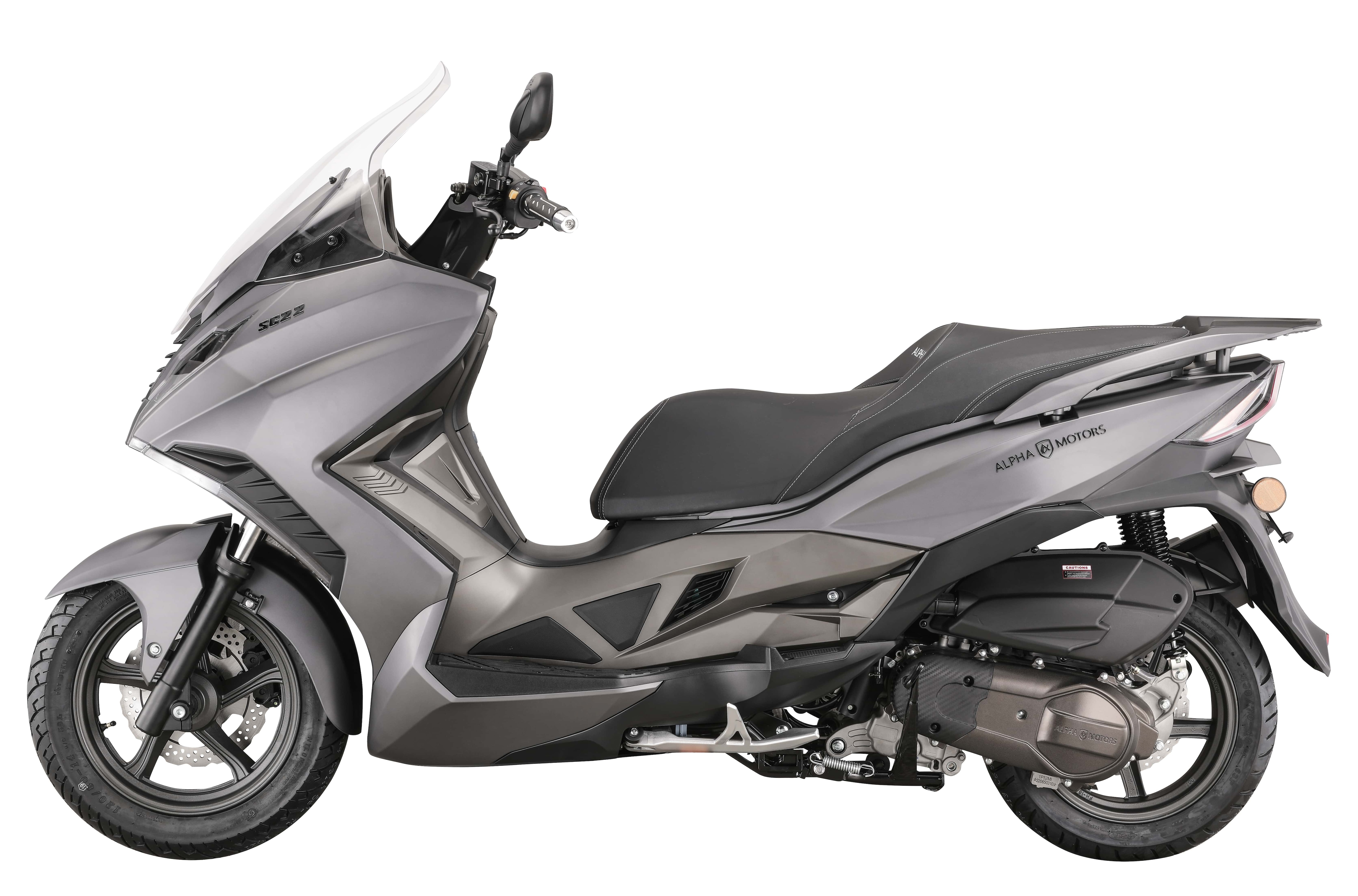 Alpha Motors Motorroller Sport Cruiser 22 125 ccm 95 km/h EURO 5 grau