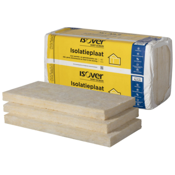 Isover isolatieplaat glaswol 120x60 cm, dikte 8 cm (Rd 2.2) 4,3 m²