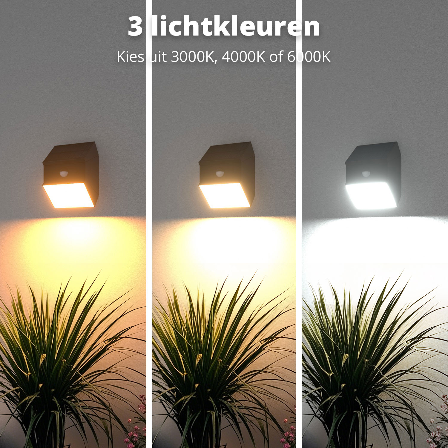 FlinQ TwistCube Solar wandlamp - set van 2