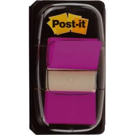 Post-it® Haftstreifen Index Standard, 25,4 x 43,2 mm, lila, Spender mit 50 Streifen
