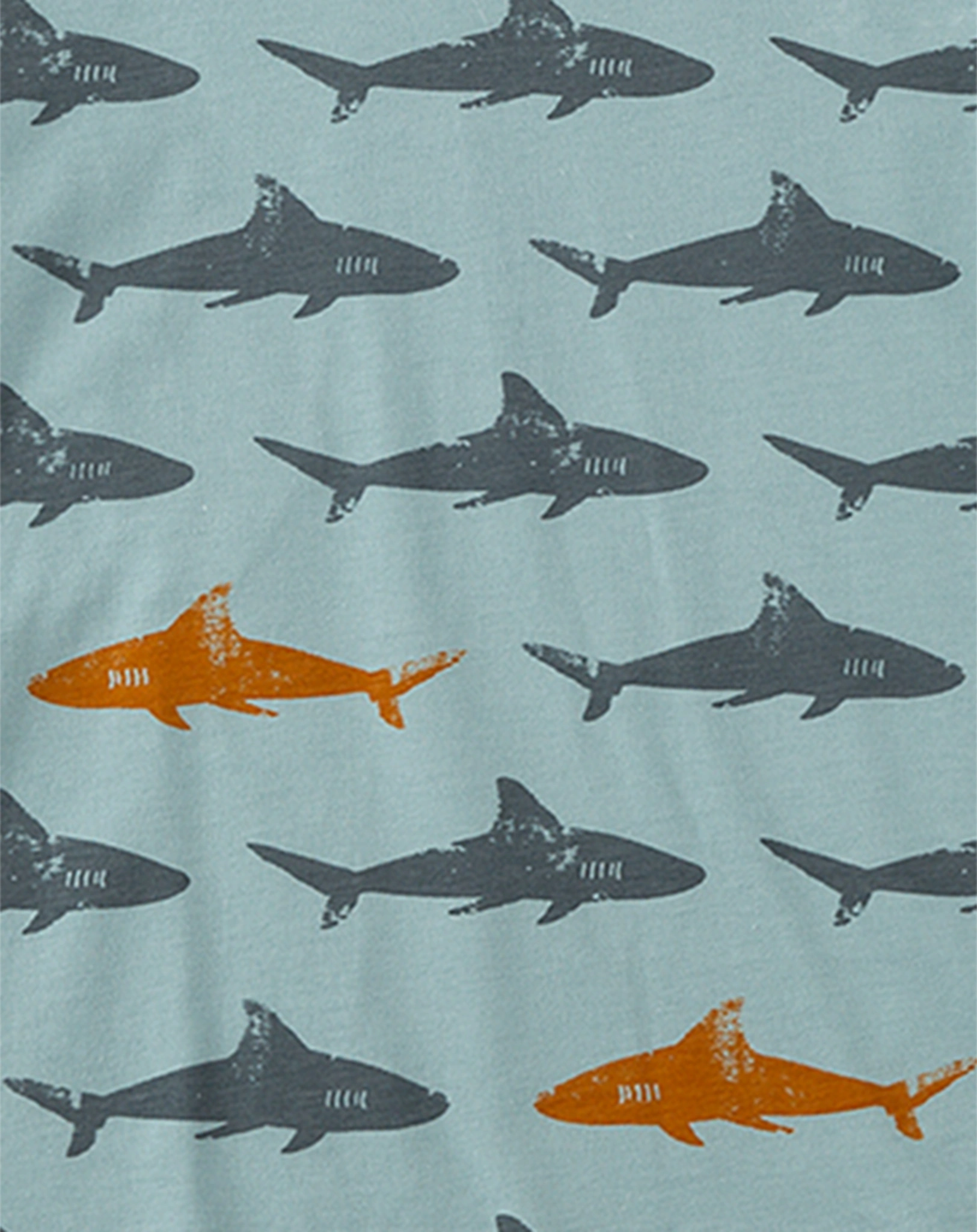 Schlafanzug SHARKS kurz in tourmaline