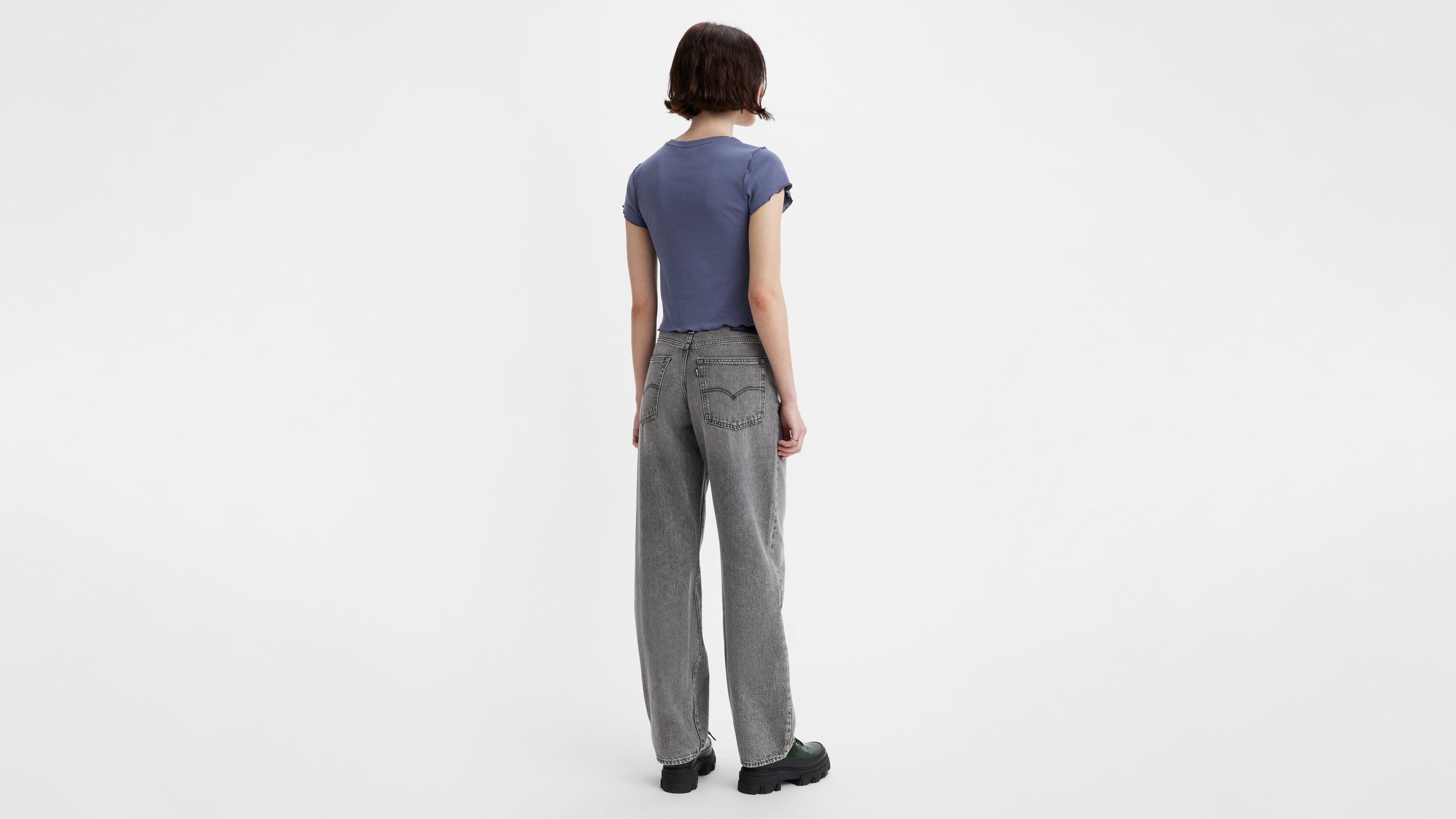 Jean Baggy Dad - What Once Was - Gris