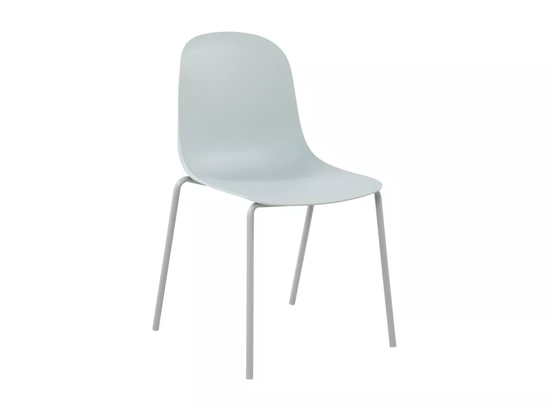 Chaise de conférence - Plastique - Turquoise - Hardin
