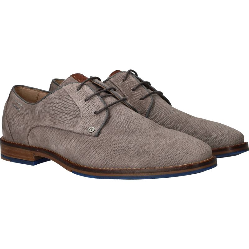 Berkelmans Posadas Veterschoenen Grijs
