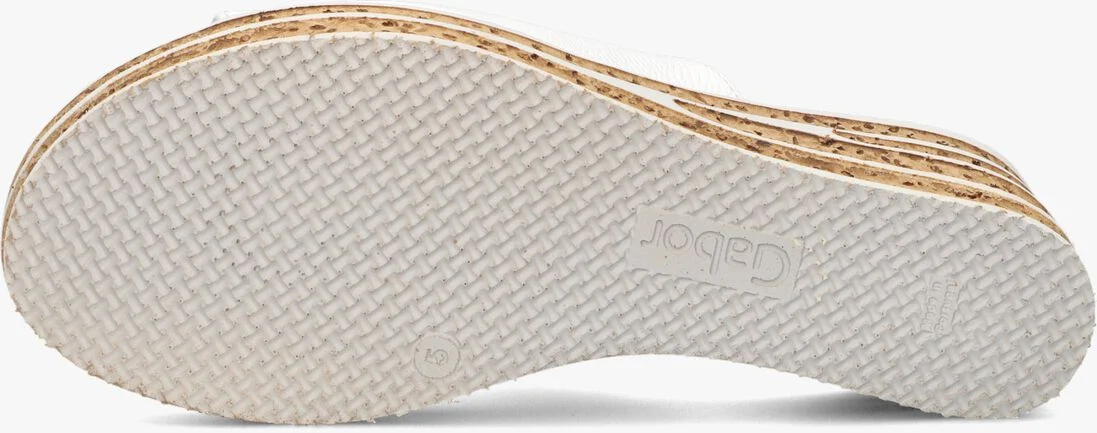 GABOR witte gabor slippers 650.1