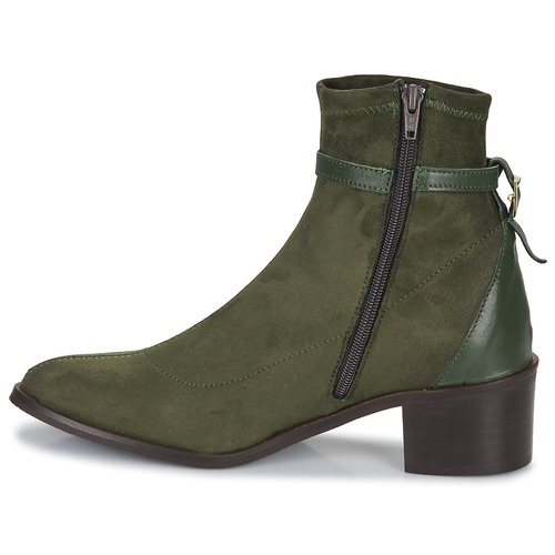 JB Martin - LEORA - TOILE SUEDE STRETCH KAKI