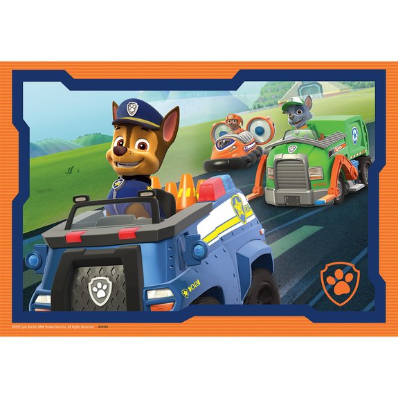 Puzzles 2x12 pièces - La Pat'Patrouille en action