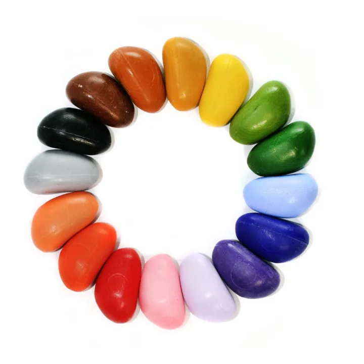 Crayon Rocks Crayons en cire naturelle - Set de 16