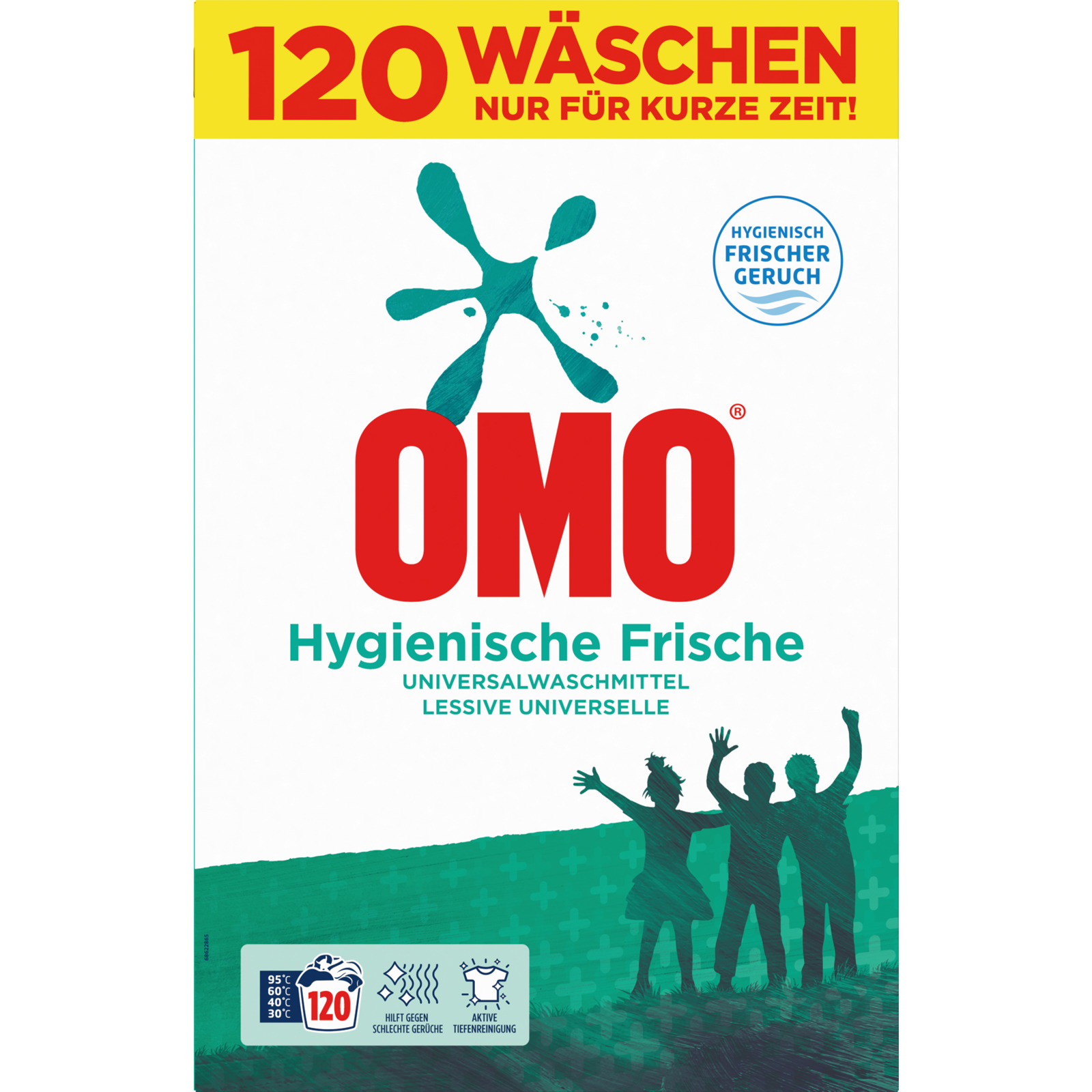Omo Waschpulver Hygienische Frische Universal 120 WG
