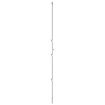Garderobe Wardrope, Schwarz / Chrom