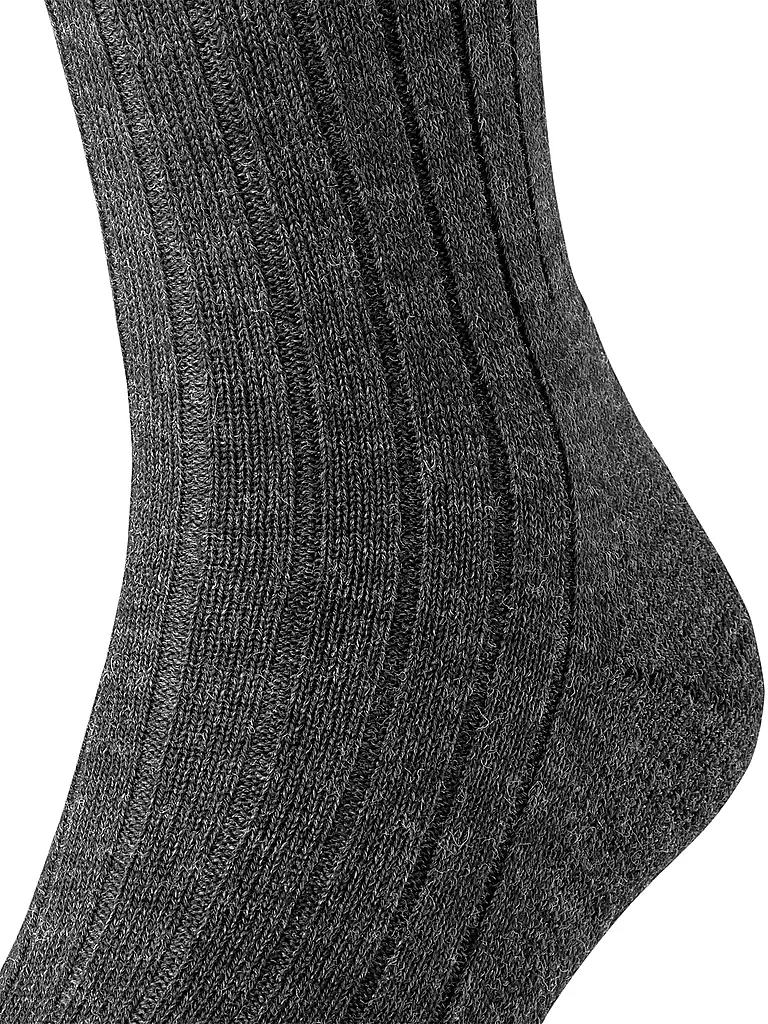 FALKE Stutzen TEPPICH IM SCHUH anthracite mel. grau
