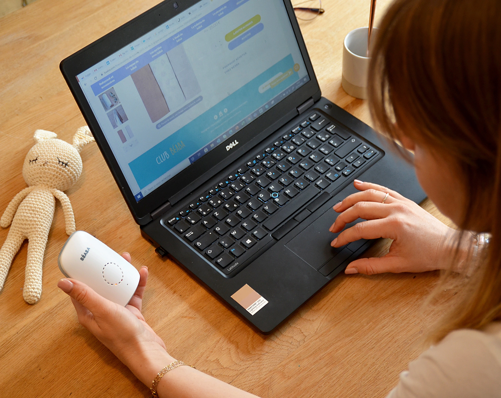 Babymonitor AUDIO SIMPLY ZEN  in weiß